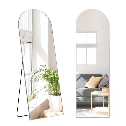 全身鏡 160cmx80cm 鏡スタンドミラー 姿見鏡 壁掛け大型直角 シルバー