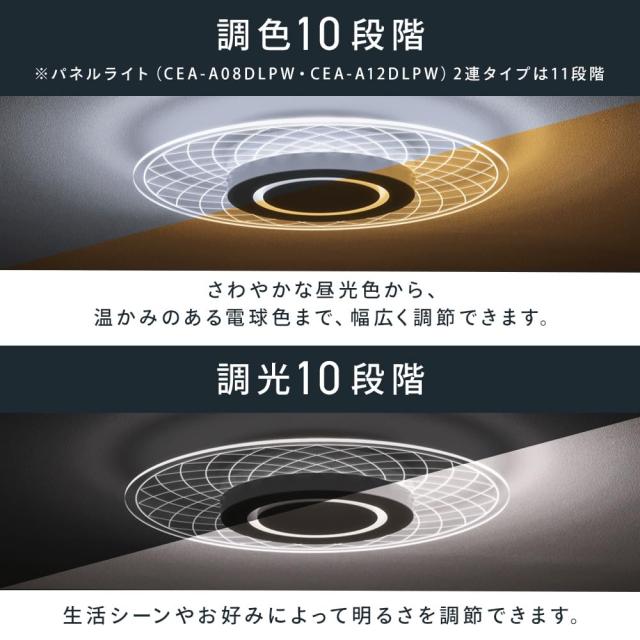 アイリスオーヤマ LEDシーリングライト パネルライト 12畳 間接照明 天井・壁が明るい 目に優しい光 おしゃれ 暮らしを変える上質な光 ス_5