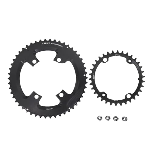 STONE 110BCDダブルチェーンリング R7000 R8000 R9100 ロードバイク