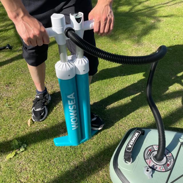 WOWSEA Poseidon P3インフレータブルパドルボード， 耐久性のある安定