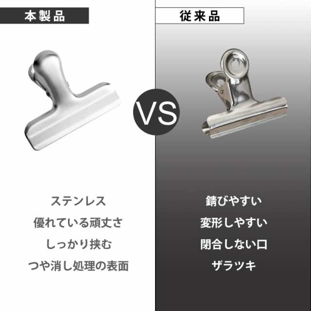 【おすすめ】 TAOTOO ブッククリップ 6個入り 大きめ クリップ ステンレス 管楽器・吹奏楽器