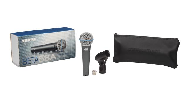 SHURE シュア BETA 58A-J ダイナミック ボーカル マイク : スーパーカーディオイド 単一指向性 XLR 有線 プロ仕様 ノイズ低減 高耐久性_6