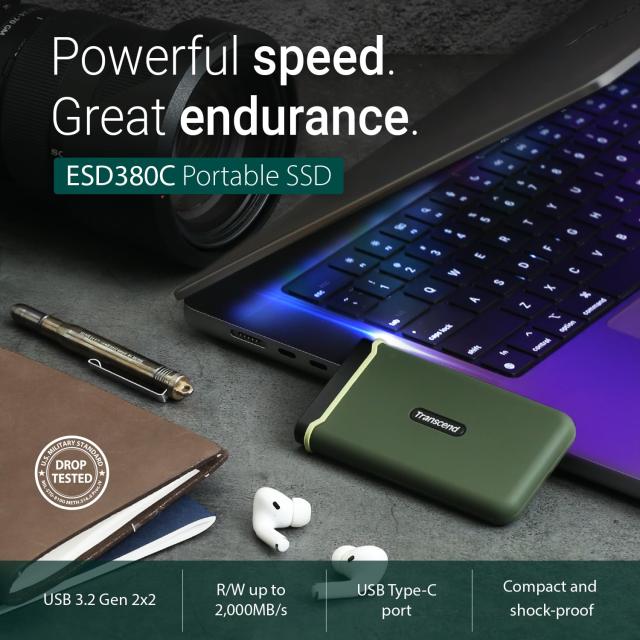 トランセンドジャパン 外付けSSD 2TB【PS4/PS5/Xbox One 動作確認済み】USB3.2 Gen2x2 最大2000MB/秒 耐衝撃 Type-C ポータブルSSD TS2TE_4