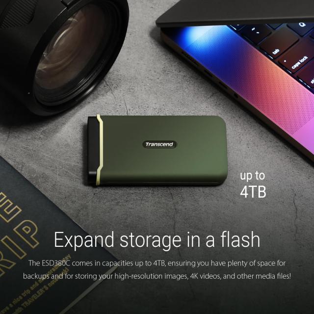 トランセンドジャパン 外付けSSD 2TB【PS4/PS5/Xbox One 動作確認済み】USB3.2 Gen2x2 最大2000MB/秒 耐衝撃 Type-C ポータブルSSD TS2TE_7