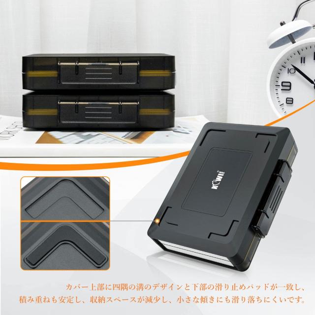 KIWIFOTOS 大容量 USBメモリ メモリーカードケース USBメモリ x16本+SD