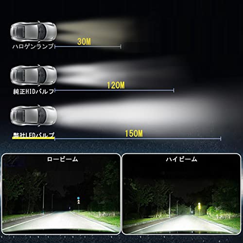 D1S LED ヘッドライト 純正交換 D1S LED バルブ 6500K 車検対応 純正