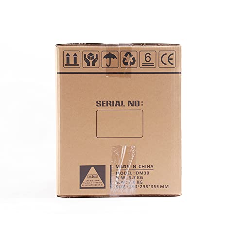 Coolmusic DM30 AMP 30 ワット電子ドラム アンプ キーボード アンプ Aux 入力と BT、2 入力、3 バンド EQ と DI 出力_8