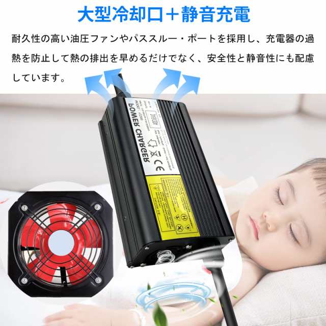 12V 20Aリン酸鉄リチウムイオンバッテリー充電器、Ruipoo 14.6V LiFePO4 電池の充電器 12V LiFePO4  電池のための多数の保護の高性能電池の通販はau PAY マーケット - ふうまりストア | au PAY マーケット－通販サイト