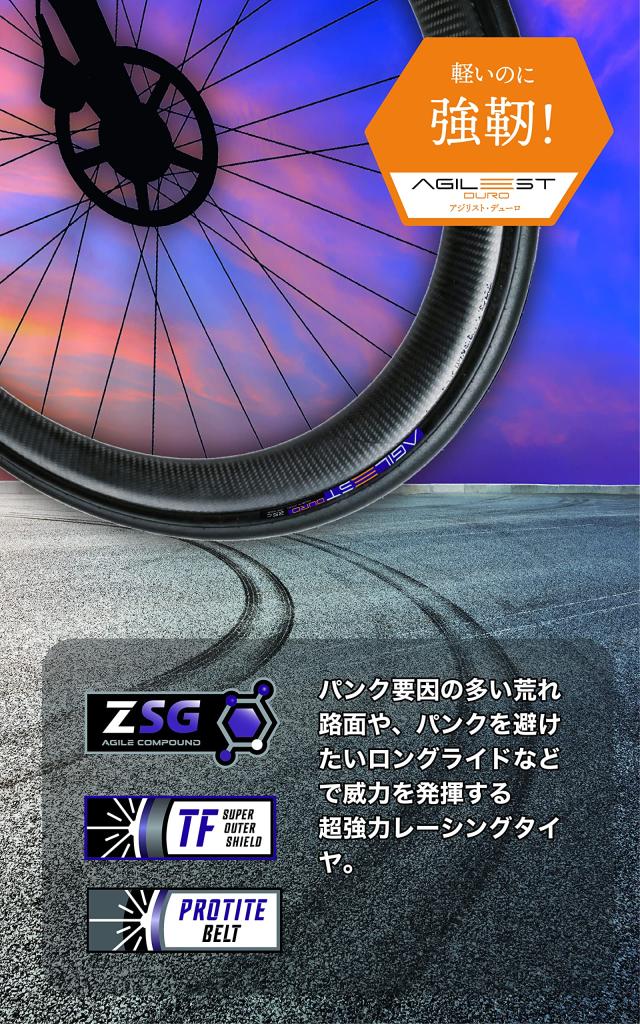 AGILEST 2024 FAST(アジリスト ファスト) クリンチャータイヤ 28C 楽天