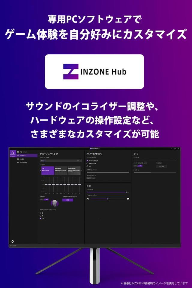ソニー ゲーミングヘッドセット INZONE H3 MDR-G300: 有線 / 立体音響 / 低遅延 / 長時間使用しても疲れづらい / ブームマイク付き / PS5_7