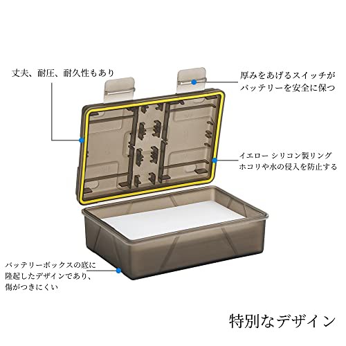 KIWIFOTOS 多機能 カメラバッテリーケース ＆ メモリーカード 収納ケース 電池ケース Sony NP-FZ100 NP-F550  NP-FW50 Canon LP-E6 Fujifiの通販はau PAY マーケット - アブソリュート au PAY マーケット店 | au PAY  マーケット－通販サイト