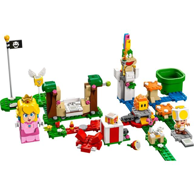 【メーカー特典】レゴ(LEGO) スーパーマリオ レゴ ピーチ と ぼうけんのはじまり 〜 スターターセット 71403 + きいろヨッシー と くだも_3