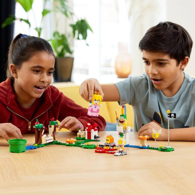 【メーカー特典】レゴ(LEGO) スーパーマリオ レゴ ピーチ と ぼうけんのはじまり 〜 スターターセット 71403 + きいろヨッシー と くだも_5