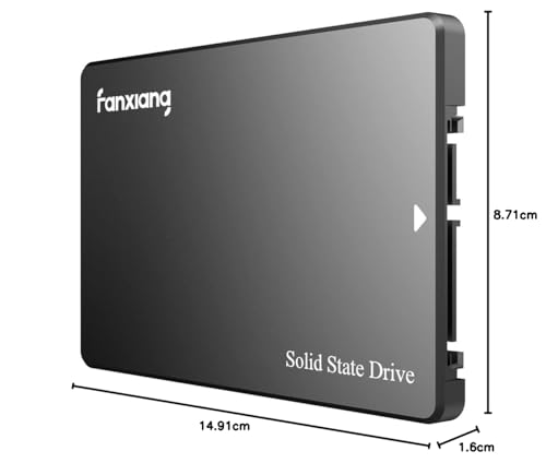 Fanxiang S101 SATA SSD 500GB 2.5インチ 7mm 3D NAND TLC採用 6Gb/s高速内蔵ソリッドステートドライブ PS4動作確認済 ラップトップおよ_6