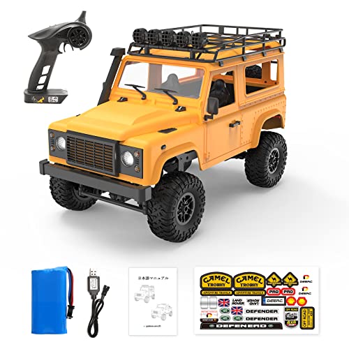 DEERC ラジコン クローラー アップグレード版 ラジコンカー オフロード 4WD 1/12 独立懸架 操作時間100分 RCカー 大人向け 子供 ドームラの通販は