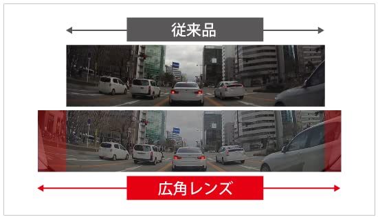 コムテック ドライブレコーダー DC-DR413 200万画素 Full HD 3年保証 駐車監視 常時録画 衝撃録画 GPS搭載_4