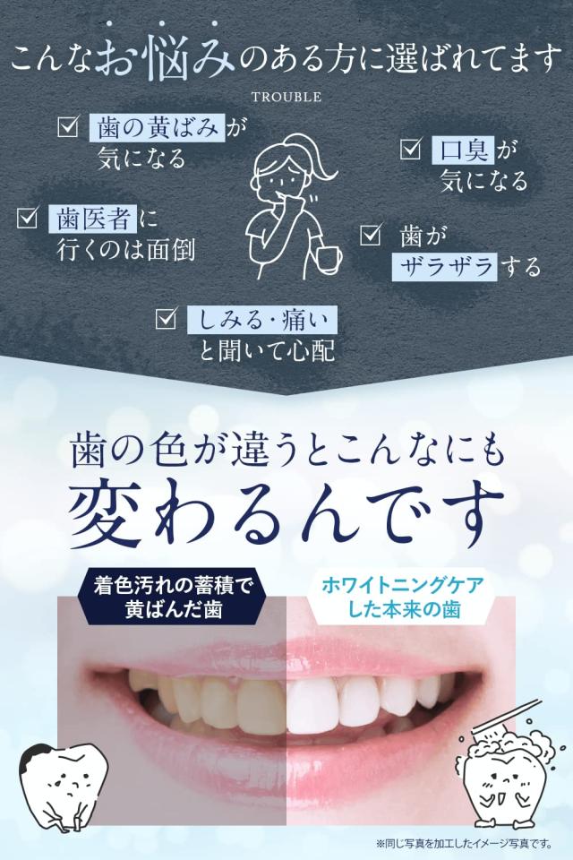 ホワイトニング 歯磨き ジェル 薬用 Pikatooth(ピカトゥース) ヤニ取り 黄ばみ 口臭 口腔 ケア ホームホワイトニング 医薬部外品 30g(3本_2