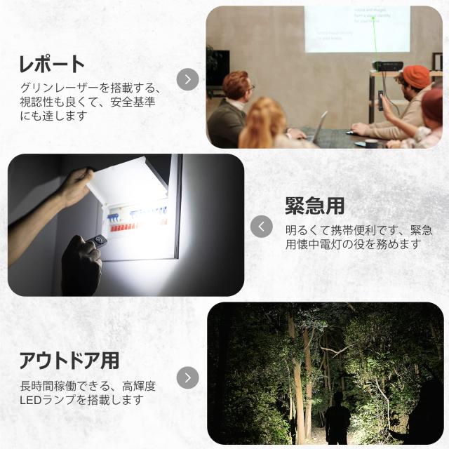 OLIGHT(オーライト) Arkfeld インジケーターライト EDC懐中電灯 led充電式 1000ルーメン 強力 ハンディライト 緑の光束 コンパクト 防災