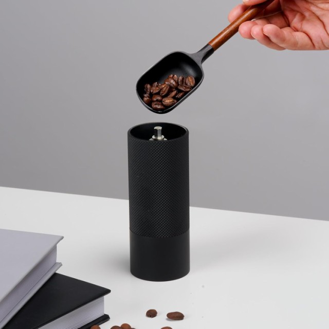 TIMEMOREタイムモアコーヒーミル 手動小型折りたたみ式小型ハンドル携帯コーヒーミルデジタル Chestnut NaNo3 内部調整可能設置、旅行、の通販は