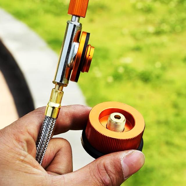 ガスホース(1m) デュアルコネクションレギュレーターセット 新品未開封品 ガスホース(1m) デュアルコネクションレギュレーターセット 新品