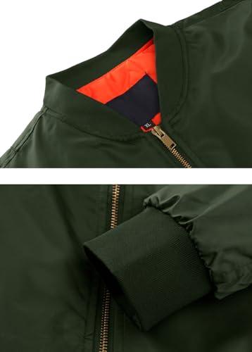 KEFITEVD] ボンバージャケット メンズ ファッション 撥水 防寒服 冬用