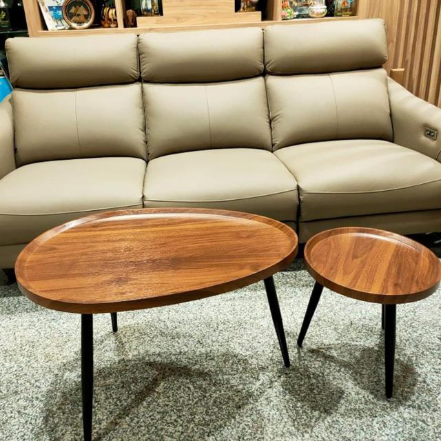 UNHO ネストテーブル ローテーブル 木製 センターテーブル コーヒー