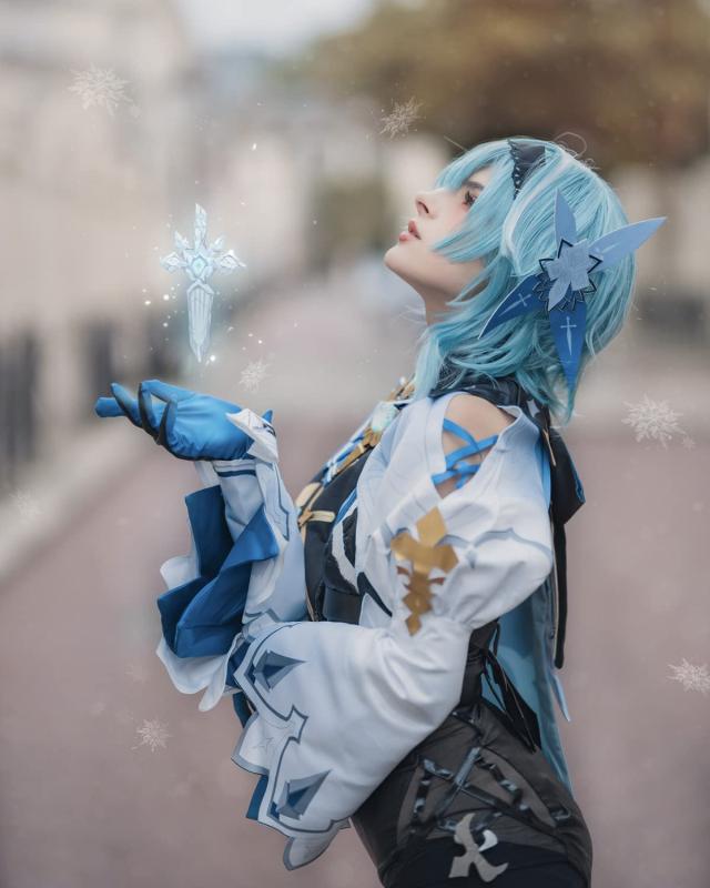 神併良品] エウルア コスプレ 原神 ウィッグ付き 仮装 イベント 大人用