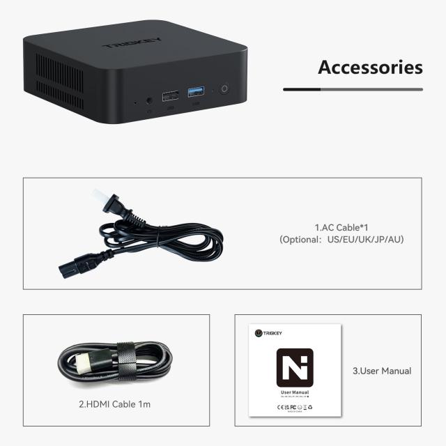TRIGKEY ミニPC インテル第12世代 N95 プロセッサー 3.4GHz 【公式通販】