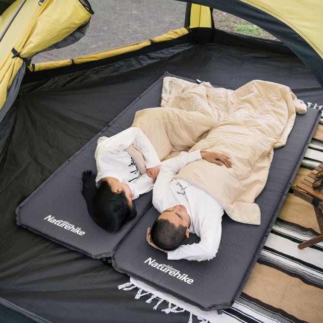 Naturehike エアーマット 自動膨張 キャンプ用 キャンピングマット 無限連結可能 耐水加工 厚手5cm 超軽量 アウトドア 車中泊マット テン_5