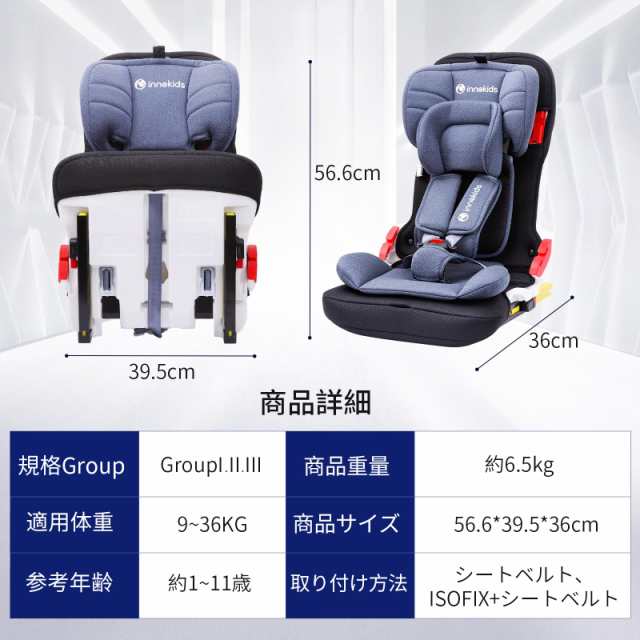 楽天市場】チャイルドシート ISOFIX 回転式 新安全基準 R129 i