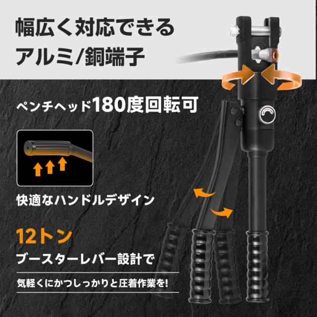 Bonvoisin 油圧圧着工具 高速型 圧着ペンチ 10-120mm？ ハイドロ