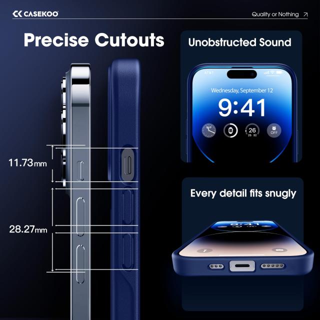 【2024必見！4in1多機能満載】CASEKOO iPhone14Pro 用 ケース 隠しスタンド 横縦両立 米軍MIL規格 耐衝撃 MagSafe対応 スマホケース 薄形の通販は