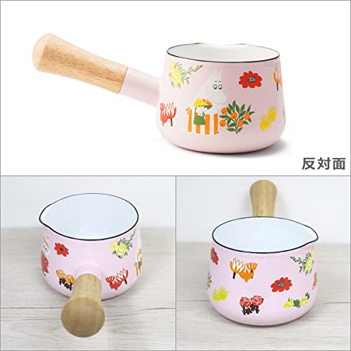 富士ホーロー(Fuji Horo) ミルクパン 12cm リトルミイ MTP-12M