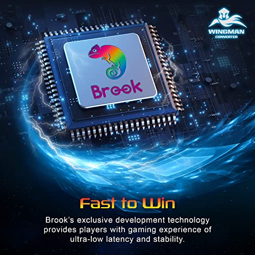 Brook Wingman PS2 Converter ウィングマンPS2 コンバーター PS2/PS/PS Classicゲーム機に対応 コントローラー変換アダプター スーパーコ_8