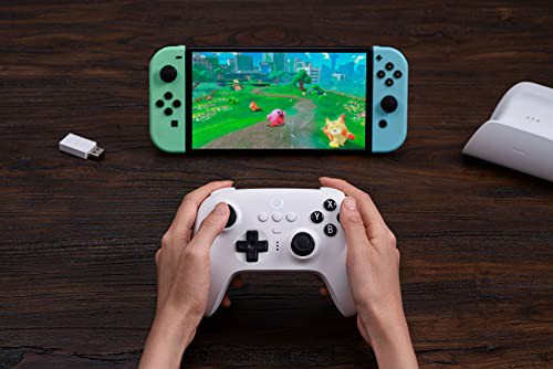 8bitdo ultimate 充電ドックを備えたBluetoothコントローラー、スイッチ用のワイヤレスプロコントローラー、Windows、およびsteam  Deck (の通販はau PAY マーケット - エブリデイセレクト | au PAY マーケット－通販サイト