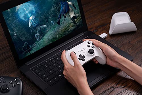 8bitdo ultimate 充電ドックを備えたBluetoothコントローラー、スイッチ用のワイヤレスプロコントローラー、Windows、およびsteam  Deck (の通販はau PAY マーケット - エブリデイセレクト | au PAY マーケット－通販サイト