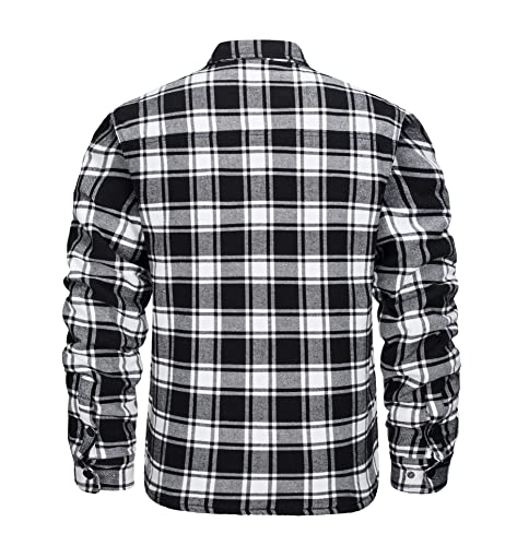 KEFITEVD] 長袖シャツ 防風 立ち襟 ポケット付き ジャケット メンズ