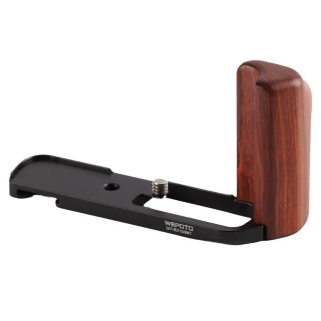 WEPOTO Sony RX100M7/RX100M6/RX100VI/RX100VII カメラ用カメラグリップフラッシュパネル -GP-RX100M7-R