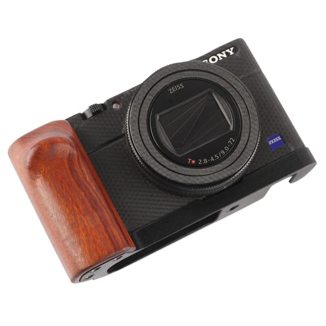 WEPOTO Sony RX100M7/RX100M6/RX100VI/RX100VII カメラ用カメラグリップフラッシュパネル -GP-RX100M7-R