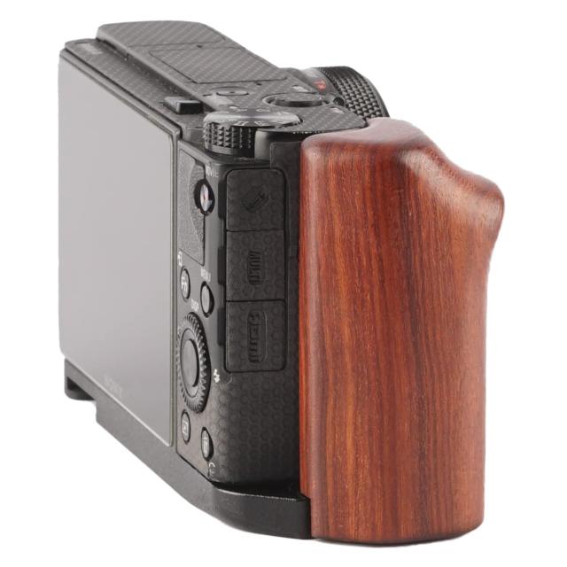 WEPOTO Sony RX100M7/RX100M6/RX100VI/RX100VII カメラ用カメラグリップフラッシュパネル -GP-RX100M7-R