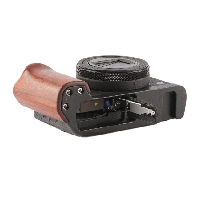 WEPOTO Sony RX100M7/RX100M6/RX100VI/RX100VII カメラ用カメラグリップフラッシュパネル -GP-RX100M7-R