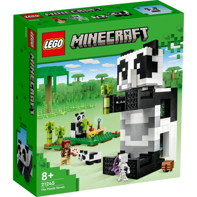 レゴ(LEGO) マインクラフト パンダの楽園 21245 おもちゃ ブロック プレゼント テレビゲーム 動物 どうぶつ 男の子 女の子 8歳以上_1