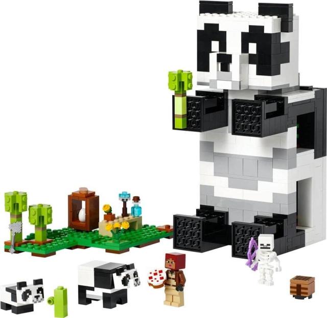 レゴ(LEGO) マインクラフト パンダの楽園 21245 おもちゃ ブロック プレゼント テレビゲーム 動物 どうぶつ 男の子 女の子 8歳以上_3