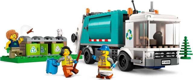 レゴ（LEGO) リサイクル回収トラック 60386_1