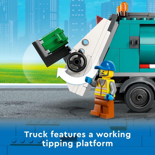 レゴ（LEGO) リサイクル回収トラック 60386_3