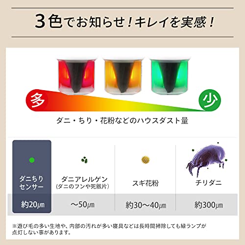 【ハイパワーモデル】 アイリスオーヤマ(IRIS OHYAMA) 布団クリーナー ハイパワー ダニ対策 ワイドヘッド たたき 約14,000回/分 FCA-22H-_5