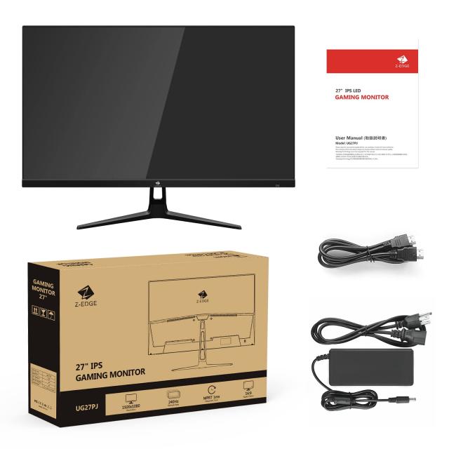 Z Z-Edge ゲーミングモニター 240Hz 27インチ ディスプレイ LED FHD