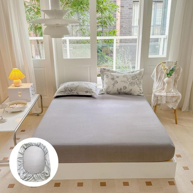 BUKAROOM 【布団カバーセット シングル 3点セット】 枕カバー 掛け布団カバー ボックスシーツ 寝具カバー 花柄 おしゃれ ブラック（掛カ