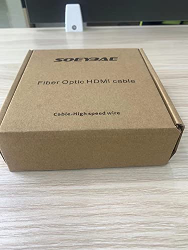 DP光ファイバーケーブル 15m 8K DisplayPort ケーブル SOEYBAE DP 1.4 ケーブルサポート32.4 Gbps、8k @ 60hz、4K @ 144Hz、DP-DPケーブの通販は