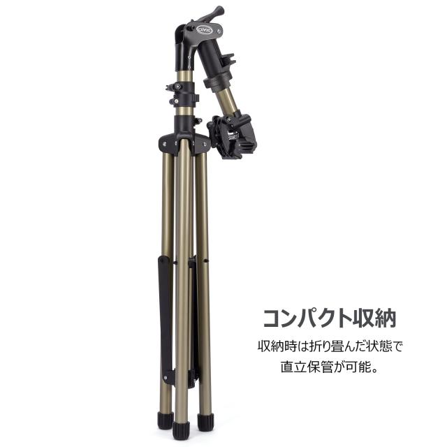 CXWXC 自転車 メンテナンススタンド クリーナーセット 三脚 角度・高さ